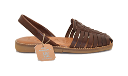 ALMAGRO MINORCHINA IN PELLE VAQUETILLA BONE